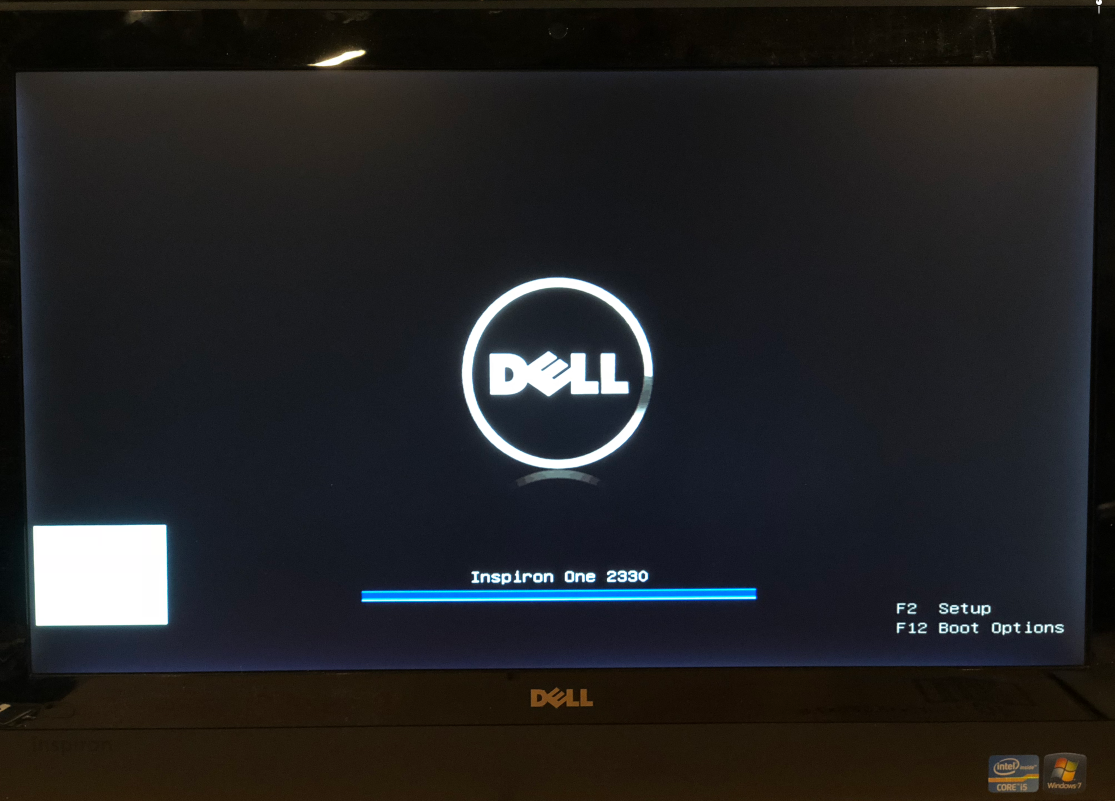 Dell Inspiron 2330 All in One stuck on Dell logo Technibble Forums